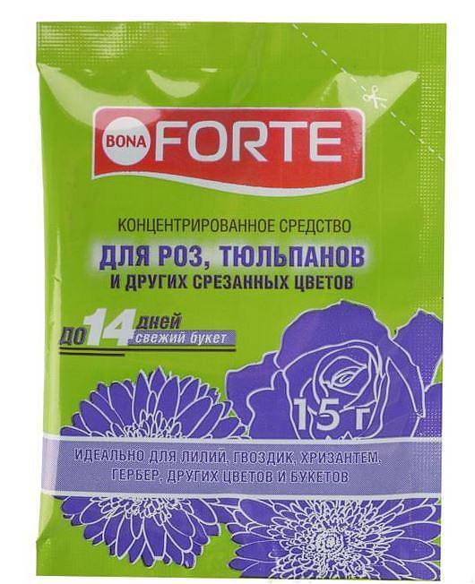 *Bona Forte Средство для свежести срез. цветов (сухое, пакетики),15гр